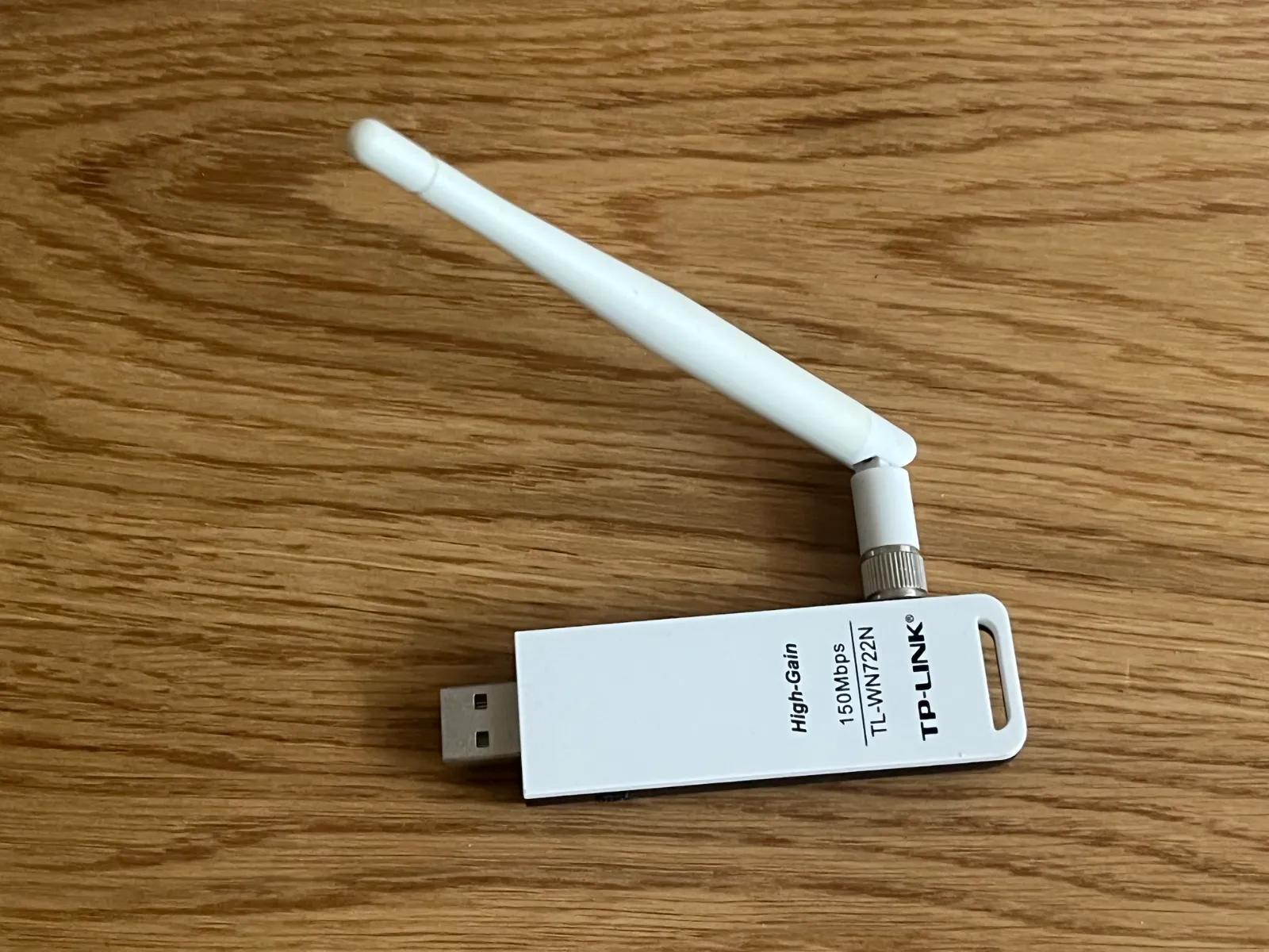 מתאם רשת אלחוטי משומש TP-LINK TL-WN722N High-Gain USB