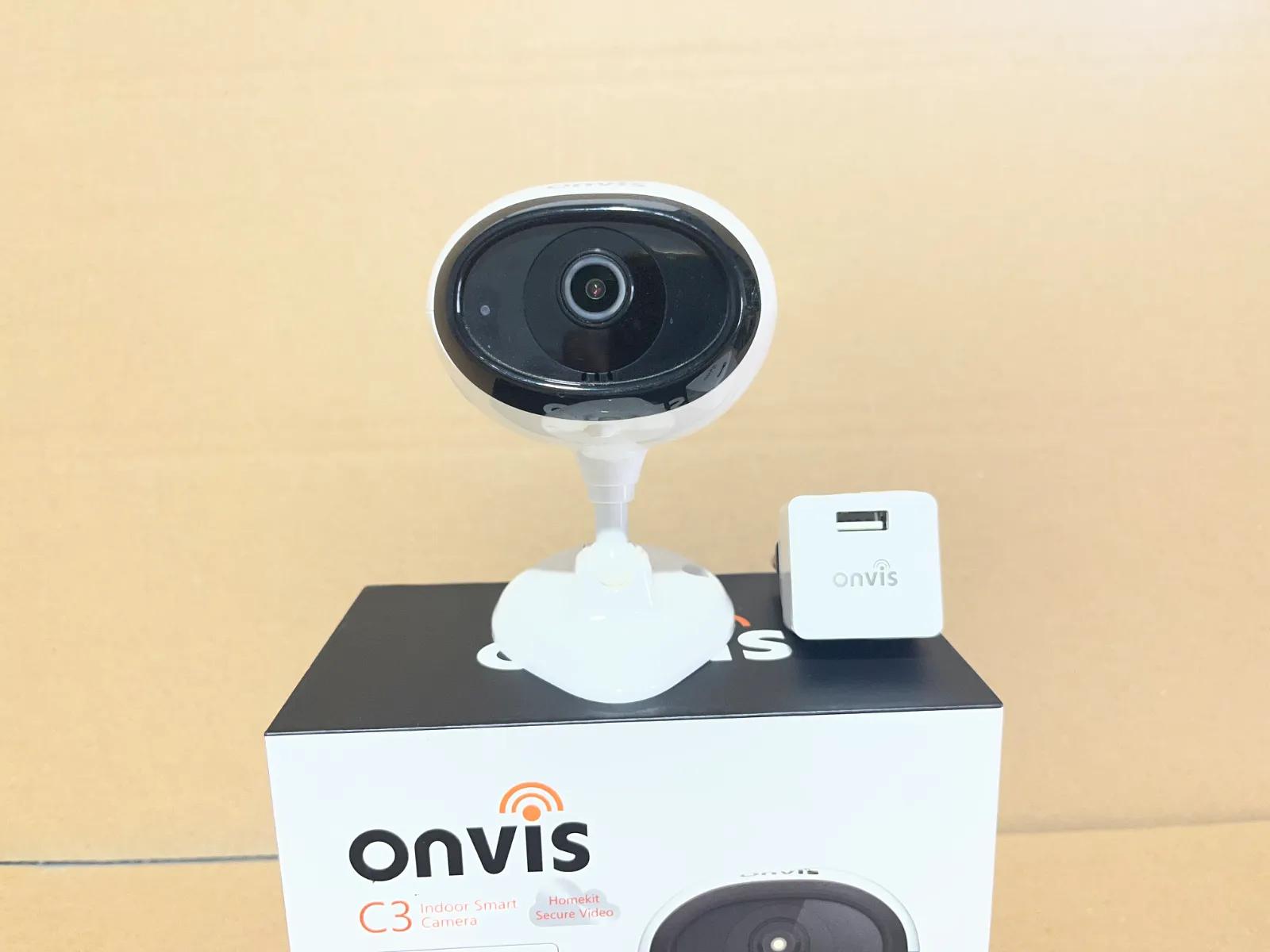 מצלמת אבטחה חכמה Onvis C3 תואמת Apple HomeKit