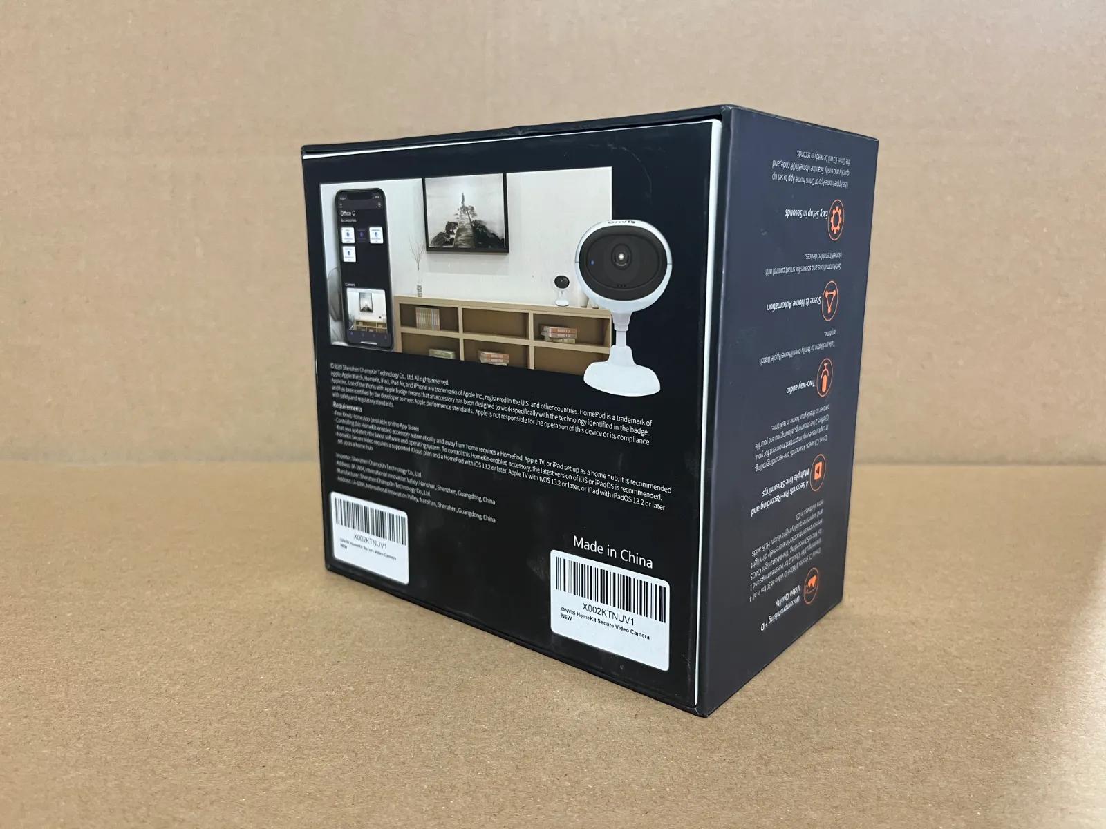 מצלמת אבטחה חכמה Onvis C3 תואמת Apple HomeKit